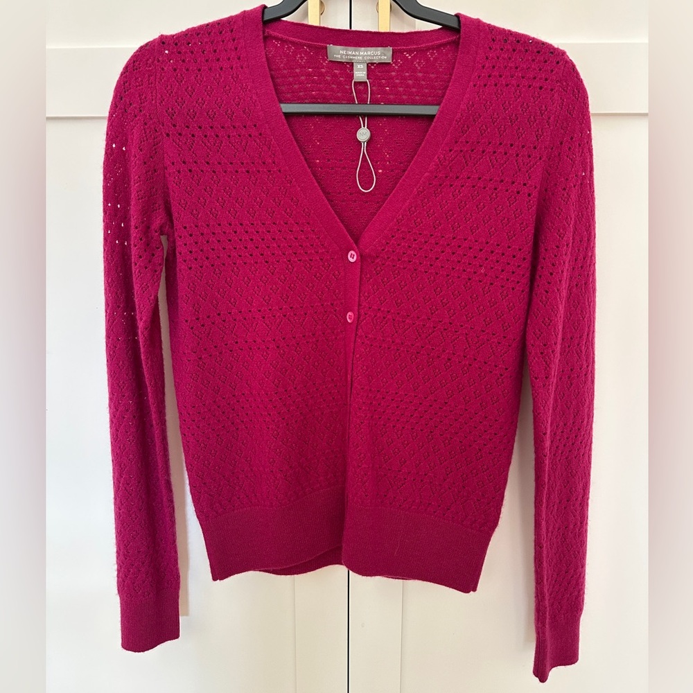 Neiman Marcus Cashmere Cardigan